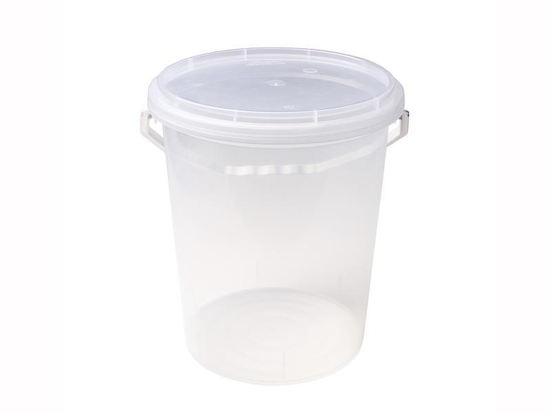 Transparent Plastic bucket 3500kg-5200gr